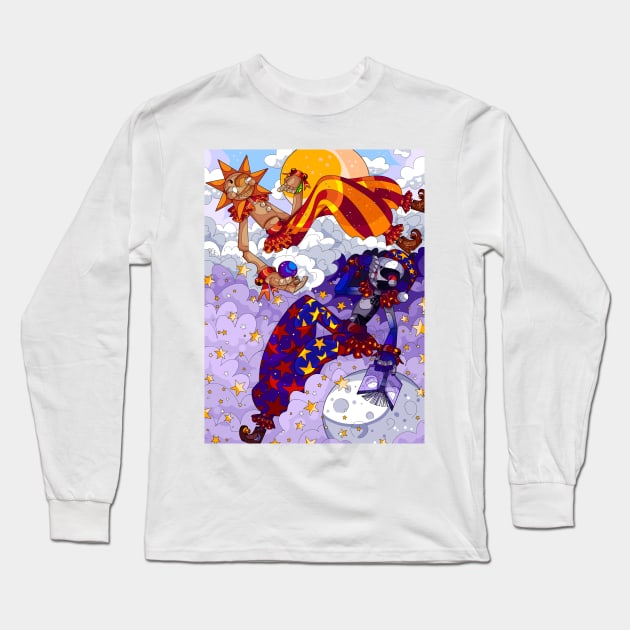 Day and Night Long Sleeve T-Shirt by rocioam7